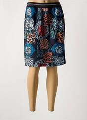 Jupe mi-longue bleu FRANCE RIVOIRE pour femme seconde vue