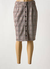 Jupe mi-longue marron MERI & ESCA pour femme seconde vue