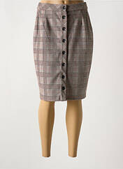 Jupe mi-longue marron MERI & ESCA pour femme seconde vue