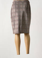 Jupe mi-longue marron MERI & ESCA pour femme seconde vue