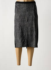 Jupe mi-longue noir FRANCE RIVOIRE pour femme seconde vue