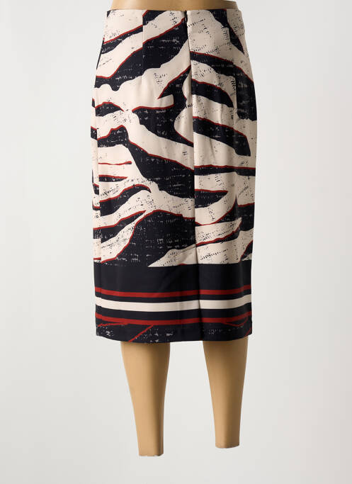 Jupe mi-longue beige MERI & ESCA pour femme