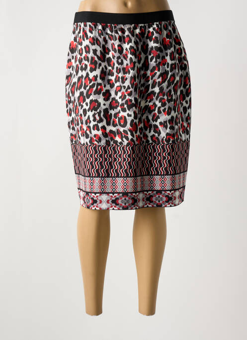 Jupe mi-longue noir GUY DUBOUIS pour femme