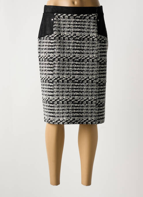 Jupe mi-longue noir MERI & ESCA pour femme