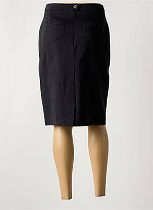 Jupe mi-longue coupe droite noir MERI & ESCA femme