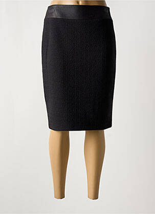 Jupe mi-longue stretch noir MERI & ESCA femme