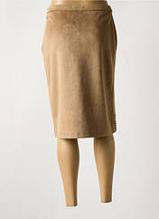 Jupe mi-longue beige MERI & ESCA pour femme seconde vue
