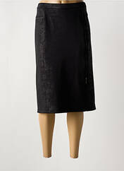 Jupe mi-longue noir FRANCE RIVOIRE pour femme seconde vue