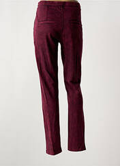 Pantalon chino rouge MERI & ESCA pour femme seconde vue