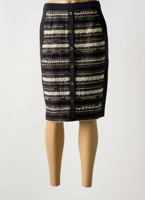 Jupe mi-longue noir MERI & ESCA pour femme