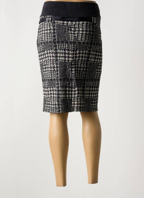 Jupe mi-longue noir MERI & ESCA pour femme