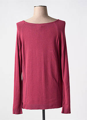 Pull col rond manches longues rose MERI & ESCA femme