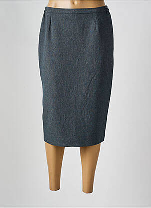 Jupe mi-longue taille normale gris GUY DUBOUIS femme