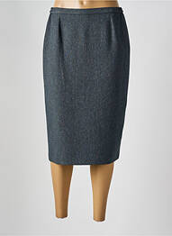 Jupe mi-longue taille normale gris GUY DUBOUIS femme