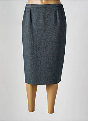 Jupe mi-longue taille normale gris GUY DUBOUIS femme