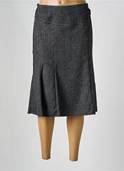 Jupe mi-longue gris FRANCE RIVOIRE pour femme seconde vue