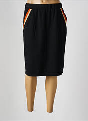 Jupe mi-longue noir GUY DUBOUIS pour femme seconde vue