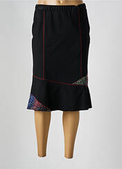 Jupe mi-longue noir GUY DUBOUIS pour femme seconde vue