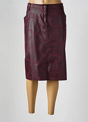 Jupe mi-longue violet FRANCE RIVOIRE pour femme seconde vue