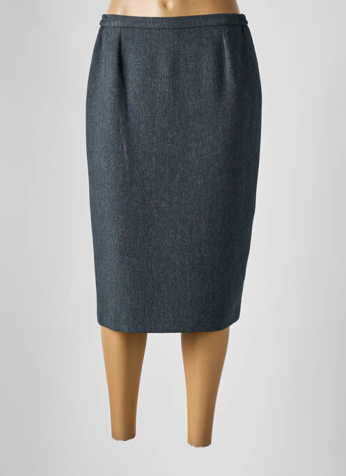 Jupe mi-longue gris GUY DUBOUIS pour femme