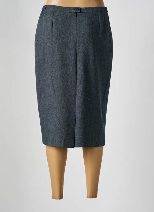 Jupe mi-longue gris GUY DUBOUIS pour femme