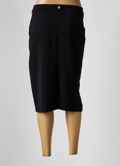 Jupe mi-longue noir FRANCE RIVOIRE pour femme