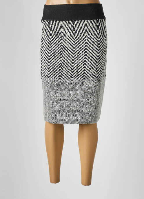 Jupe mi-longue noir MERI & ESCA pour femme