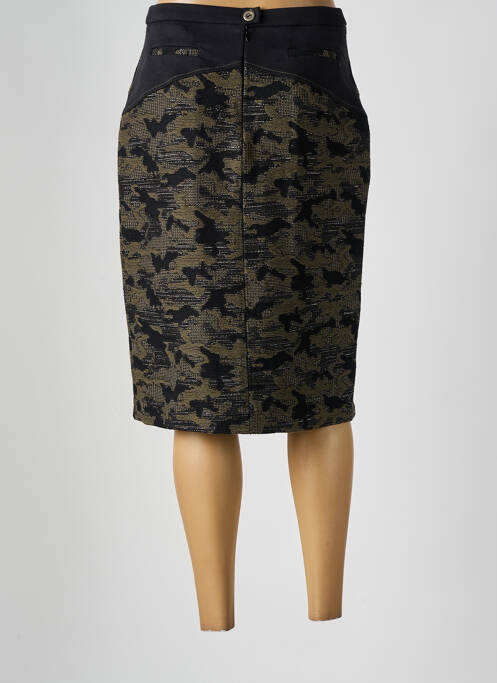 Jupe mi-longue vert MERI & ESCA pour femme