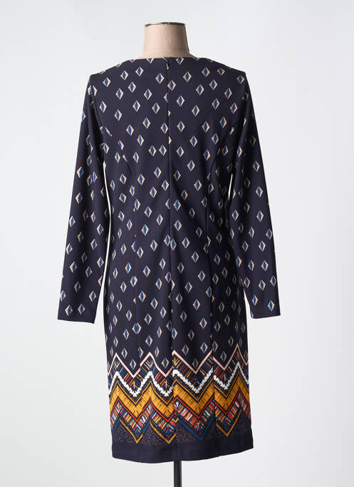 Robe mi-longue bleu GUY DUBOUIS pour femme