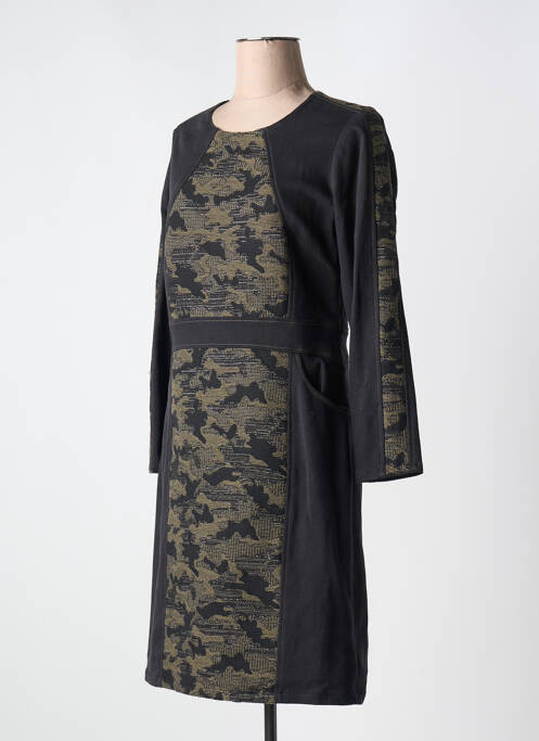 Robe mi-longue vert MERI & ESCA pour femme