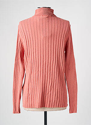Pull coupe cintrée manches longues rose DEAUVILLE & ARMOR-LUX femme