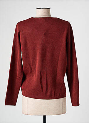 Veste casual col rond orange I.ODENA femme