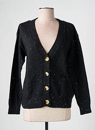 Gilet manches longues noir ÉTYMOLOGIE pour femme