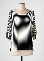 T-shirt noir TELMAIL pour femme seconde vue