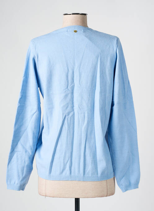 Gilet manches longues bleu ÉTYMOLOGIE pour femme