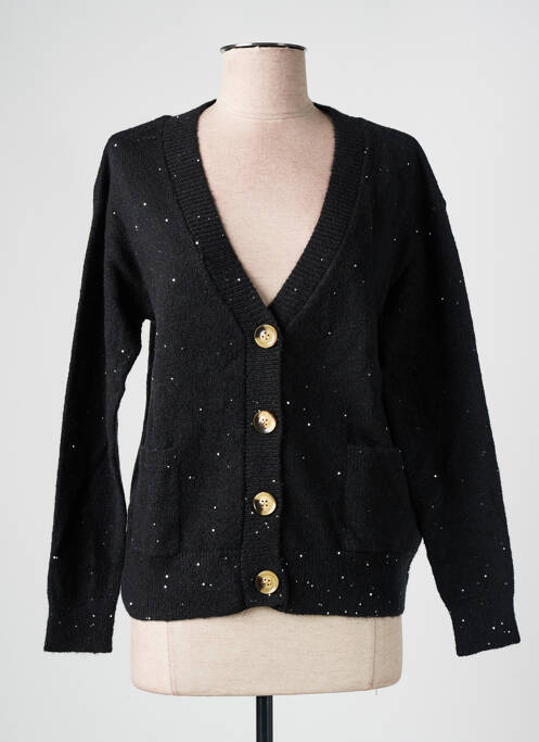 Gilet manches longues noir ÉTYMOLOGIE pour femme