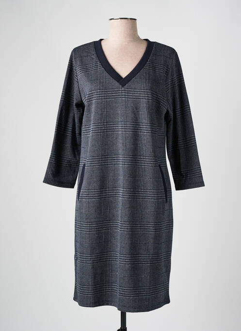 Robe mi-longue bleu ÉTYMOLOGIE pour femme