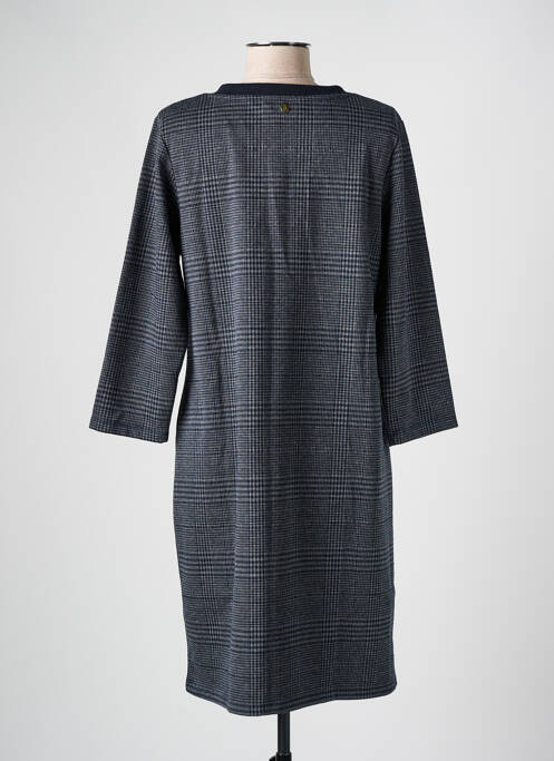 Robe mi-longue bleu ÉTYMOLOGIE pour femme