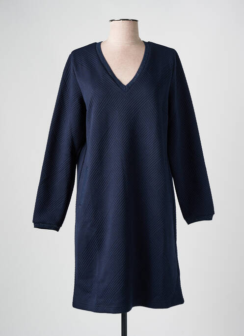 Robe mi-longue bleu ÉTYMOLOGIE pour femme