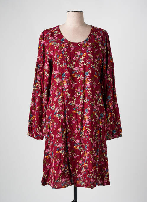 Robe mi-longue rouge AGATHE & LOUISE pour femme