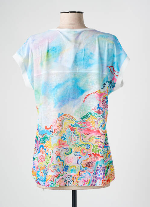 T-shirt bleu TELMAIL pour femme