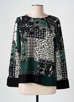 Pull coupe droite manches longues noir TELMAIL femme