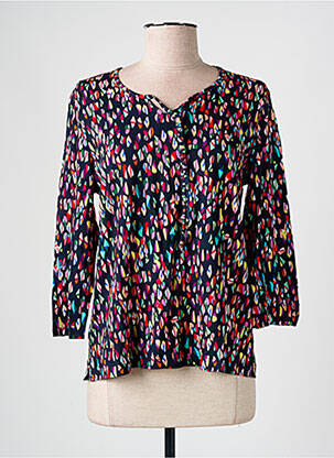 T-shirt manches 3/4 manches 3/4 noir GRIFFON femme