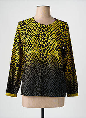 Pull coupe droite manches longues noir TELMAIL femme
