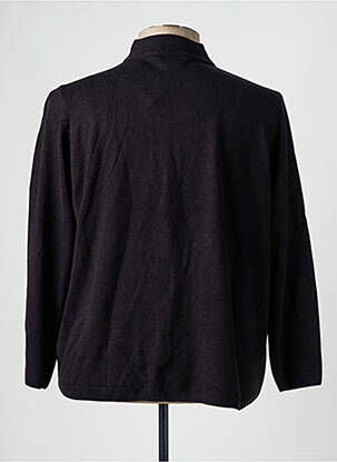 Pull manches longues manches longues noir CASHMERE FEELING homme