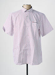 Chemise manches courtes blanc LOUIS VICTOR pour homme seconde vue