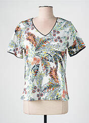 T-shirt blanc GRIFFON pour femme seconde vue