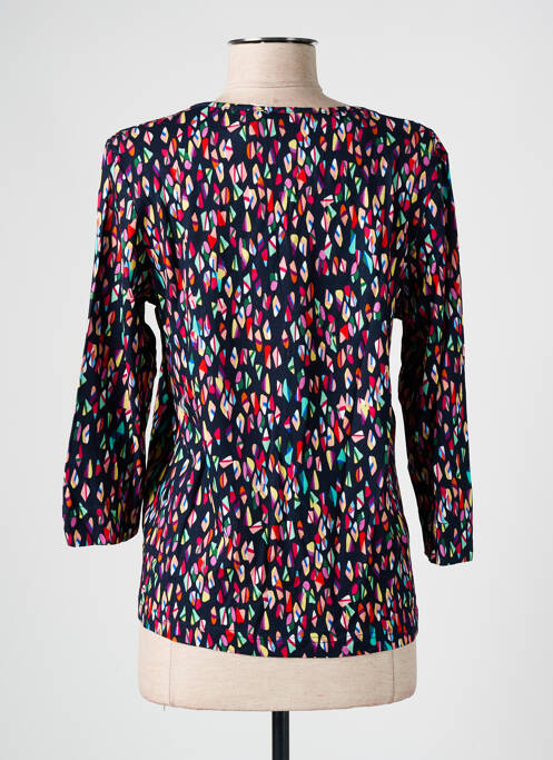 T-shirt imprimé fantaisie manches 3/4 noir GRIFFON femme