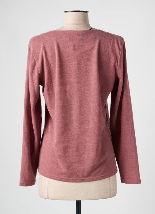 Pull marron GEVANA pour femme