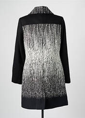 Manteau long noir FRANCE RIVOIRE pour femme seconde vue